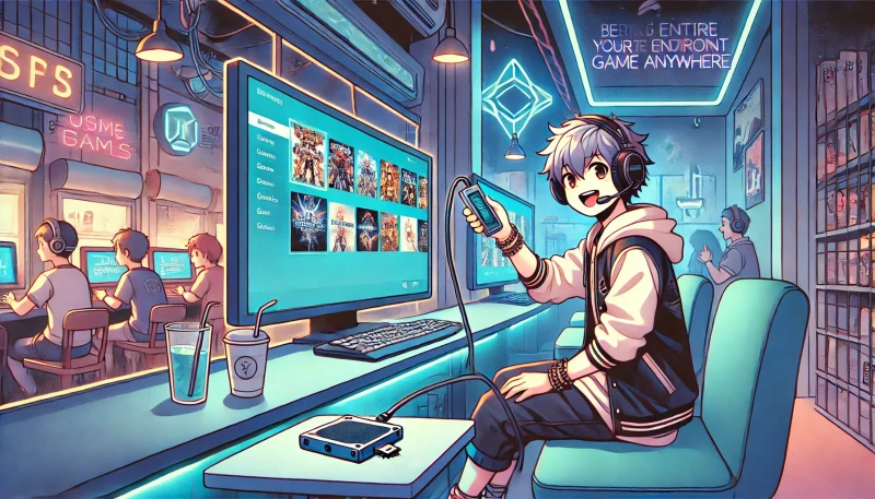 ネットカフェでSSDつけてゲーム