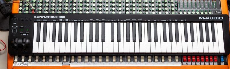 Keystation61MK3プロの現場