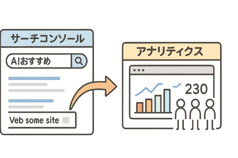 サーチコンソールとアナリティクス